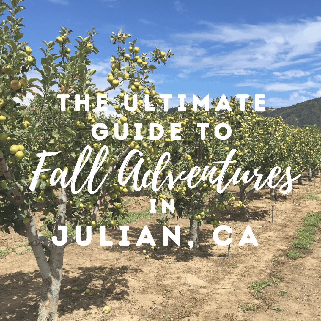 WHAT TO DO IN JULIAN, CALIFORNIA